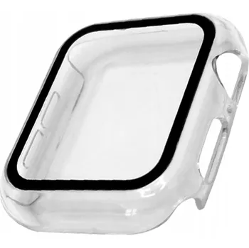 Pouzdro na mobilní telefon POUZDRO CASE + SKLO 2v1 PRO APPLE WATCH 4/5/6/SE 40 mm