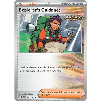 Sběratelská karetní hra Explorers Guidance 107/131 - Prismatic Evolutions Typ karty: Non-Holo