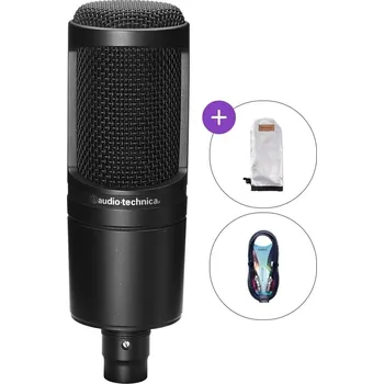 Mikrofon Audio-Technica AT2020 SET Kondenzátorový studiový mikrofon