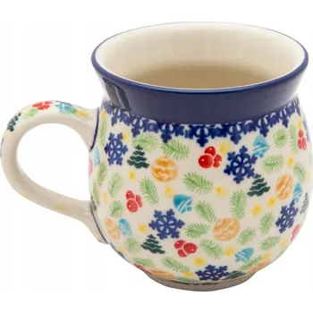 Hrnek Bolesławiec Ceramika Artystyczna keramický 330 ml