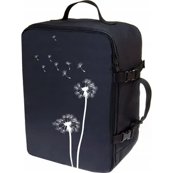 Cestovní taška Taška do letadla Příruční Batoh 40x25x20 Ryanair Cestovní zavazadla Černá