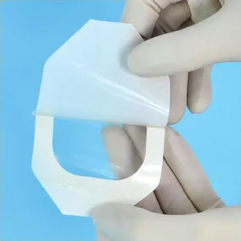 Náplast ElastoDERM F fóliové krytí s rámečkovým typem aplikace,4,4cmx4,4cm, sterilní