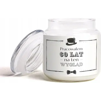 Svíčka Parafínová vonná svíčka Bavlna Prezentonauci 1 ks