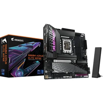 Základní deska GIGABYTE B860M AORUS ELITE WIFI6E/LGA 1851/mATX