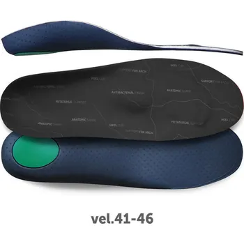 Vložka do bot Vložky ortopedické s patním lůžkem vel. 45-46