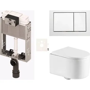 WC sada Závěsný wc set k zazdění SAT SIKOTZREX72B