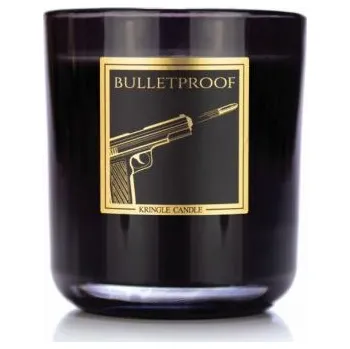 Svíčka Kringle Candle BLACK LINE Bulletproof vonná svíčka 2-knotová (340 g)