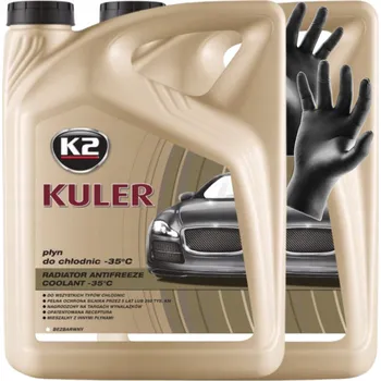 Náplň do chladiče a ostřikovače Chladicí kapalina K2 Kuler LL -35°C Bezbarvá 5L