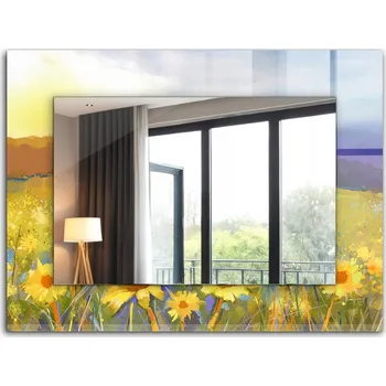 Zrcadlo Zrcadlo Tulup nástěnné obdélníkové 800 x 600 mm