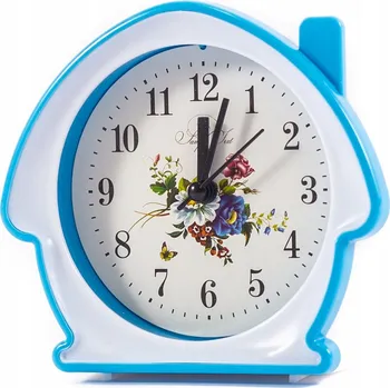 Hodiny BUDÍK s motivem barevných květů