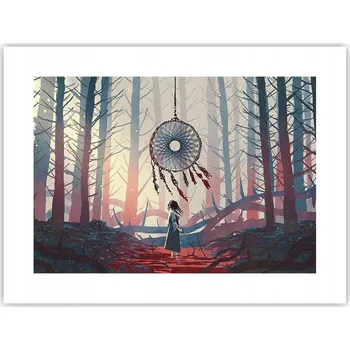 Obraz Obraz plakát do obýváku, ložnice 40x30 fantasy foto na zeď bez rámu