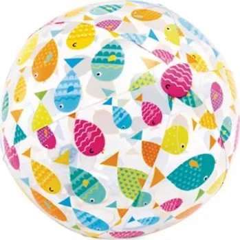 Nafukovací míč Nafukovací plážový míč Intex 59040 SEA 51 cm Varianta: Barevný motiv 7