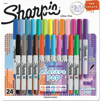 Permanentní Fixy Sharpie Electro Pop 24 ks