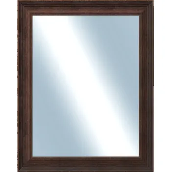 Zrcadlo Zrcadlo DANTIK nástěnné obdélníkové, dřevěný rám, 400 x 500 mm