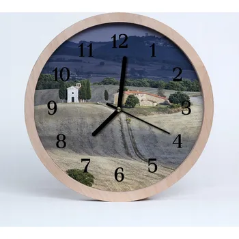 Hodiny Moderní nástěnné hodiny do loftu Krajina