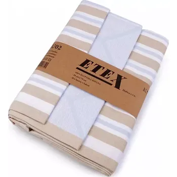 Utěrka ETEX Utěrky kuchyňské z Egyptské bavlny ETEX Č.6 50x70 cm - sada 3 ks