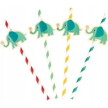 Papírová Brčka Rex London 4 ks