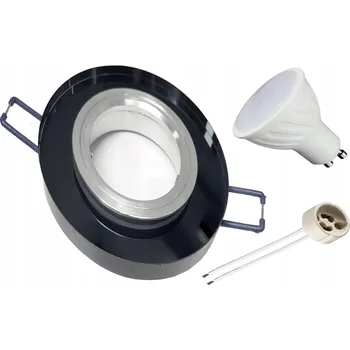 Stropní zapuštěné svítidlo LED-ONE 4 W GU10 9 cm, černé