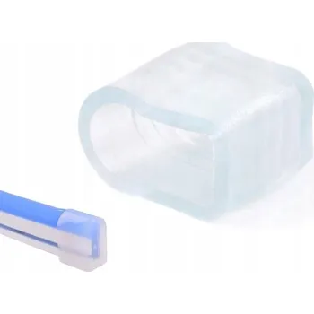 LED páska Koncovka / Záslepka pro LED NEON pásky na 230V 8x16mm