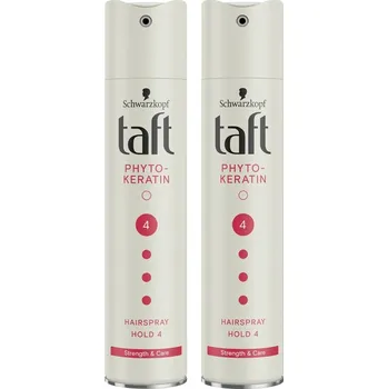 Stylingový přípravek Taft Keratin Lak na vlasy Sada 2x250ml