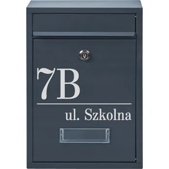 Železářství Poštovní schránka euroschránka, vhoz M-EC šedá