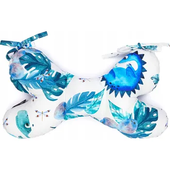 Polštář Protišokový Polštář Lepre s motýlem v barevných barvách