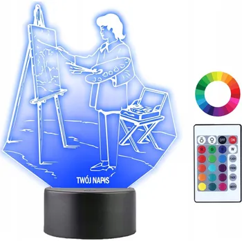 Lampička Noční lampa Plexido vícebarevná