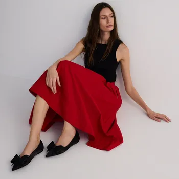 Dámské baleríny Reserved - Baleríny se saténovým zakončením - černý - 179CQ-99X - 179CQ-99X-35