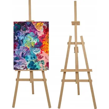 Malířský stojan Polní dřevěný malířský stojan Woodok