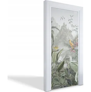 Obraz Fólie ochranná na dveře s ozdobným potiskem Tropická krajina 95x205 cm