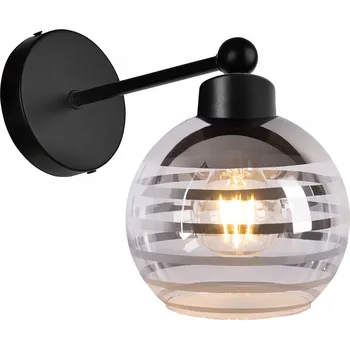 Nástěnné svítidlo Nástěnné svítidlo LED-ONE bezbarvé, černé, E27 60 W