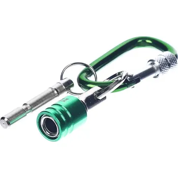 Karabina s držákem na bity a klíče SK11 - zelená - SQH-SETG