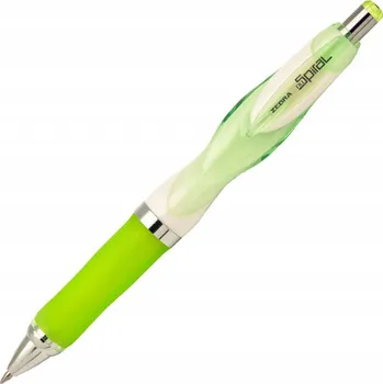 Propiska Zebra NuSpiral 0.7 mm GR Modrá (zelené tělo)