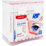 Oboustranné fixy M&G - Twin Tip Marker - 60 ks - 090511