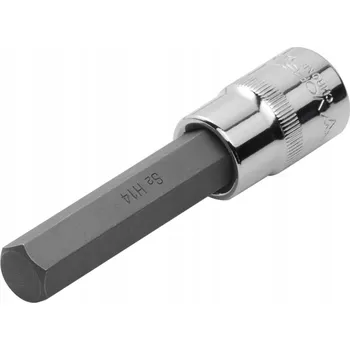 Klíč Nástrčný klíč 1/2" s HEX bitem CrV STEEL S2 STEEL 12x100mm Vorstahl