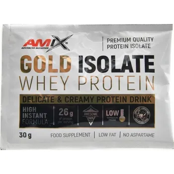 Protein Amix Gold Whey protein isolate 30g - čokoláda