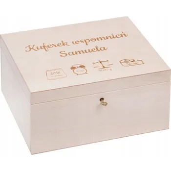 Krabička vzpomínek, dárek k prvním narozeninám