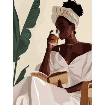 Plakát Plakát Chvíle s Knihou bez rámu 75 x 100 cm