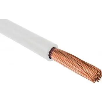 elektrický kabel Vodič H05V-K 0,75mm2 BÍLÝ