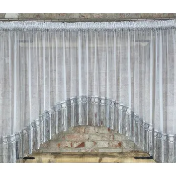 Záclona Hotová záclona 700x100, oblouk, markýza s korálkem