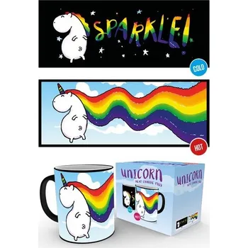 Měnící hrnek Unicorn - Sparkle