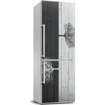 Fototapeta Samolepicí samolepící na ledničku Stromy na zdi