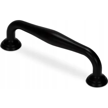 Nábytkové kování NÁBYTKOVÁ ÚCHYTKA ČERNÁ ÚCHYTKA NA SKŘÍŇKU 96 PREMIUM