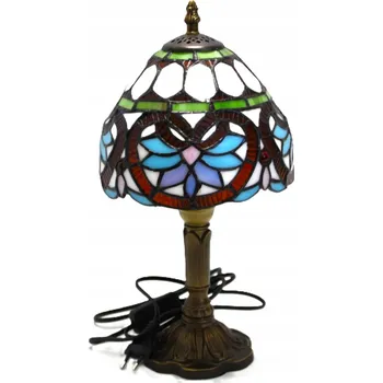 Stojací lampa Stojací vitrážová lampa na stůl nebo stolek