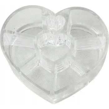 Organizér na kosmetiku ORGANIZÉR NA KOSMETIKU STOJAN NA RTĚNKY SRDCE 369