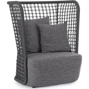 BIZZOTTO Zahradní křeslo KOLLAR antracit