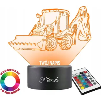 Lampička Plexido vícebarevná Noční lampa