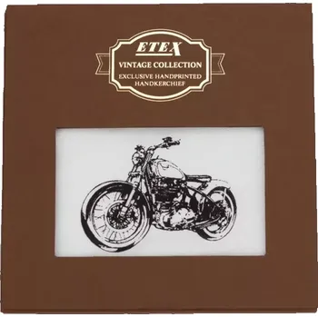 Látkový kapesník Pánský kapesník Motocykl - Dárkové balení