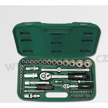 Gola sada Sada hlavic 1/4"-1/2" 56 dílů H4060 HONITON (sada hlavic, sada nástrčných hlavic, nástrčné hlavice, gola sada, sada honiton)