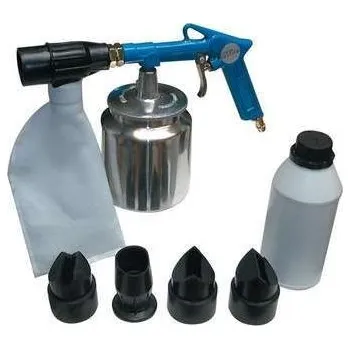 Stříkací pistole Tryskací pistole recirkulační, sada GÜDE